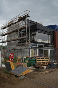Bouw woonhuis Deventer vordert gestaag…